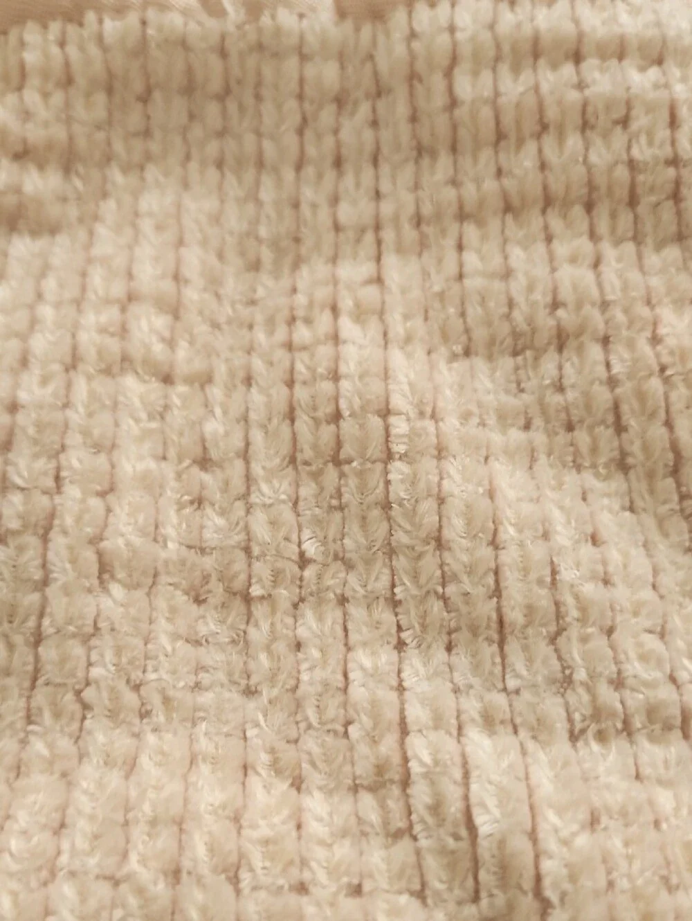 Plush Bath Mat -  Soft Chenille Baby Pink 18x24